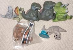 ジュラシックワールド　ガチャガチャ　フィギュア　まとめ売り　7体セット