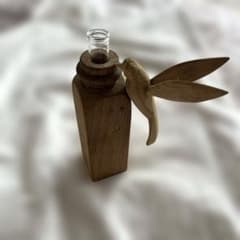 krank marcello 木製 一輪挿し 鳥モチーフのサムネイル