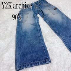 희귀 90s Y2K 데님 청바지 B계 HIPHOP archive 헤세이