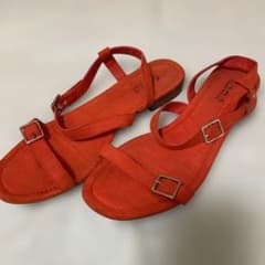 値下げ❣️24.5相当ZARA TRAFALUC オレンジ 39