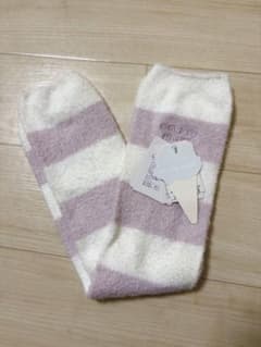 GELATO PIQUE ボーダー　レッグウォーマー　新品タグ付きのサムネイル