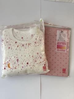 【新品未使用】UNIQLO パジャマ ヒートテック セット 80サイズのサムネイル