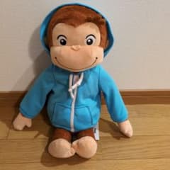 おさるのジョージ LLぬいぐるみ フーディー