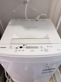 TOSHIBA 縦型洗濯機 AW-45M7(W) 4.5kgのサムネイル