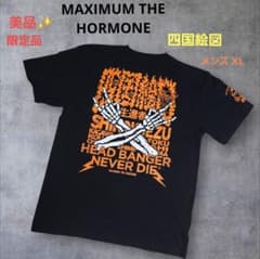美品✨ マキシマム ザ ホルモン 四国絵図 生還者 Tシャツ XL 限定品