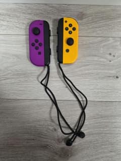 Nintendo Switch Joy-Con パープル イエロー 純正品 - メルカリ