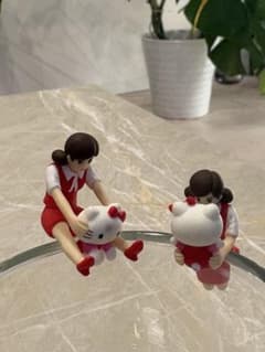 コップのフチ子さん×キティちゃん 2個セット - メルカリ