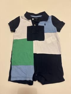 Ralph Lauren クレイジーパターン ロンパース 半袖 12mのサムネイル