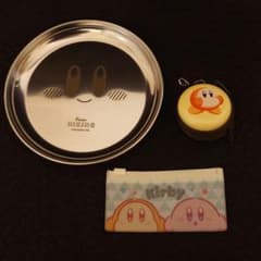 별의 커비 캠프 : 스테인레스 플레이트 · 지퍼가 달린 소품 입 · 와돌디 소품 들여.