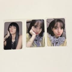 BLACKPINK リサ トレカ 3枚セットのサムネイル