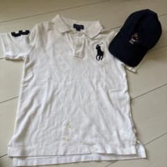Polo Ralph Lauren ポロシャツ・くまキャップ　サイズ7 ホワイトのサムネイル