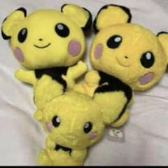 포켓몬 포켓몬스터 피츄 봉제인형 3장 세트