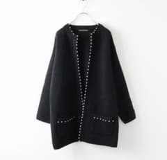 tsurubymarikooikawaニットカーディガン ツルバイマリコオイカワ