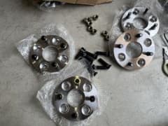 DURAX 15mm PCD100 4穴 ワイドトレッドスペーサー 4枚セットのサムネイル
