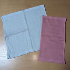 今治タオル ハンカチ 2枚セット ピンク ブルーのサムネイル
