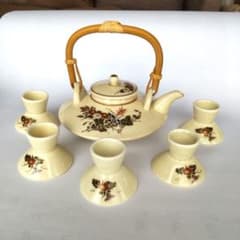 白薩摩焼酒器のサムネイル