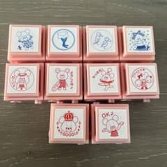 くまのがっこう　はんこスタンプのサムネイル