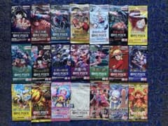 おまけ付】ワンピースカード パック 22種コンプリート品 まとめ売り
