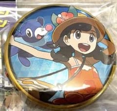 新品】 コウミ 女主人公 ポケモン アローラ 缶バッジ 缶バッジ