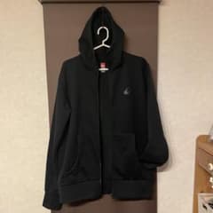 【春ゲレンデ】Quicksilver　クイックシルバー　撥水パーカー　ブラックのサムネイル