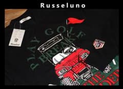 新品 Russeluno バギーカート モックネック 長袖シャツ (5/L