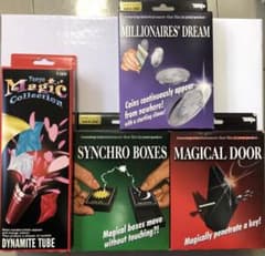 新品 テンヨー 海外版 マジックアイテム4点セット