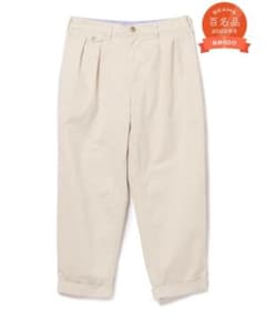 ■美品■定価14300円■BEAMS PLUS  2プリーツ チノ トラウザーズのサムネイル