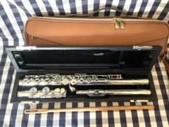 美品】Pearl Flute ドルチェ・プリモ リップ彫刻入り Eメカ付き 