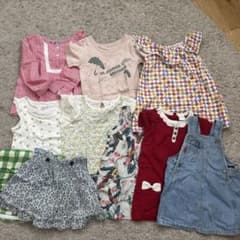 女の子 80〜100 夏服10着まとめ売りのサムネイル