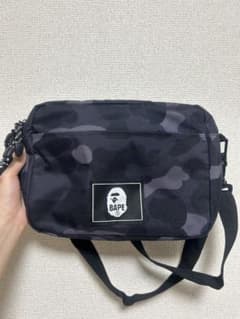 S*^様 BAPE ブラックカモフラージュ ショルダーバッグ（付録）ポーチなしのサムネイル