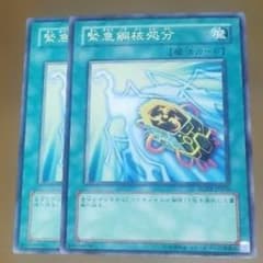 遊戯王 緊急鋼核処分 2枚セット き-259 - メルカリ