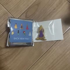 ディズニー BACK VIEW PINS ラプンツェル ピンバッジ