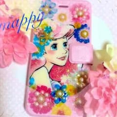 ゆみ様 確認用◡̈♥︎﻿オリジナル押し花ケース アリエルのサムネイル