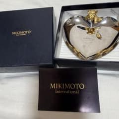 箱付き】ミキモト MIKIMOTO ベア ハート ジュエリー トレイ アクセ