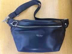 MOUSSY ボディバッグ ウエストポーチ ブラックのサムネイル