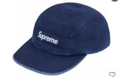 Supreme キャップ　ネイビーのサムネイル