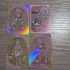 巡音ルカ MEIKO カード 4枚セットのサムネイル