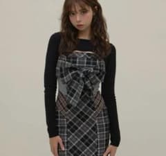 ワンピース andmary juni check dress ANDMARY】Juni check dress