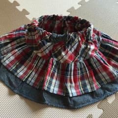 コムサのチェックスカート♡サイズ80のサムネイル