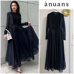 reigram♡様専用 シアードッキングピンタックブザムワンピース - メルカリ