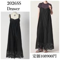 2026SS Drawer SUMMER エンブロサロペット ブラック 36 - メルカリ