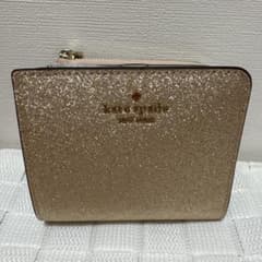 【新品未使用】kate spade スモールグリッターウォレットのサムネイル