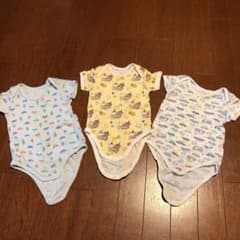 80cm 肌着 ロンパースのサムネイル