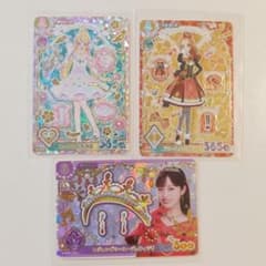 アイカツ！アンコール ER PR カード 3枚セット ハナ ノエル 橋本環奈のサムネイル