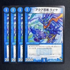 アクア忍者ライヤ 4枚 - メルカリ