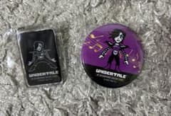 UNDERTALE メタトン 缶バッジ アクリルキーホルダー セット - メルカリ