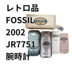 FOSSIL フォッシル 2002 AUTHENTIC JR-7751 腕時計 FOSSIL フォッシル 2002 AUTHENTIC JR-7751 腕時計 - メルカリ