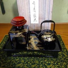 沈金、松竹梅屠蘇器 四つ揃え - メルカリ