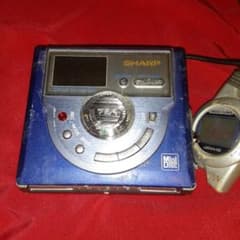SHARP MD-MS721 ポータブルMDレコーダー 本体 SHARP MD-MT721 ポータブルMDレコーダー 本体 - メルカリ