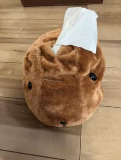 カピバラさん ティッシュカバー ティッシュケース ぬいぐるみのサムネイル